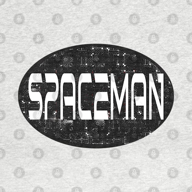 Planet X Spaceman Logo Science Fiction Sci fi by PlanetMonkey